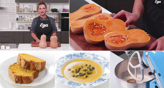 Осенние лакомства: тыквенный суп и пряный кекс для уютного вечера