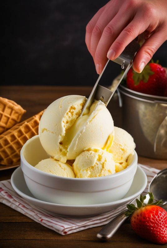 Секреты идеальных шариков мороженого: как выбрать ложку и сформировать десерт мечты