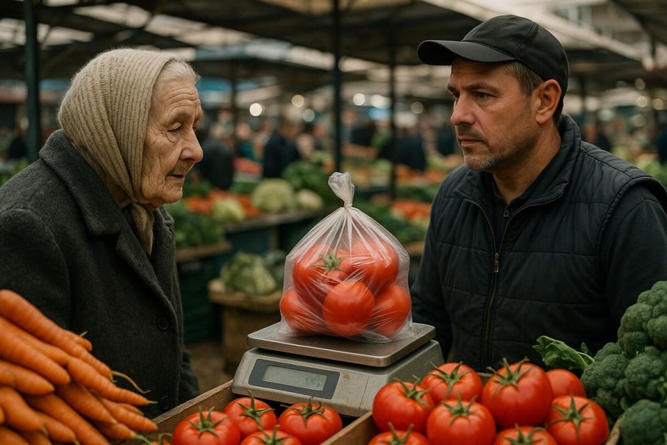 Неправильные весы: как бабушку хотели обмануть на рынке