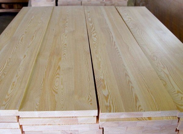 Преимущества мебельного щита из лиственницы