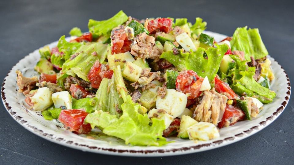 Салат 2 в 1: быстро и просто