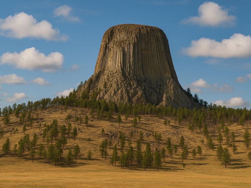 Необычная легенда Башни Дьявола: мифы и факты о загадочной высоте Вайоминга