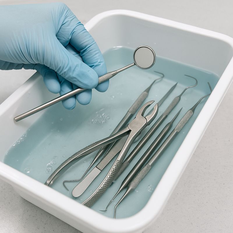 Эффективная дезинфекция стоматологических инструментов