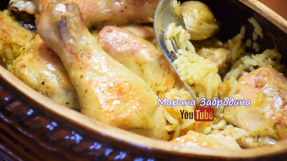 Как приготовить идеальный рис с курицей в духовке