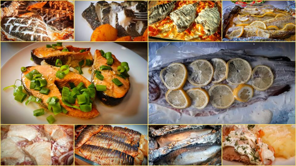 Запеченная рыба: 10 простых рецептов для обеда и ужина