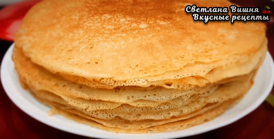 Вкусные постные блинчики: удивите своих близких!