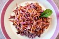 Салат из краснокочанной капусты: свежий вкус и яркие цвета
