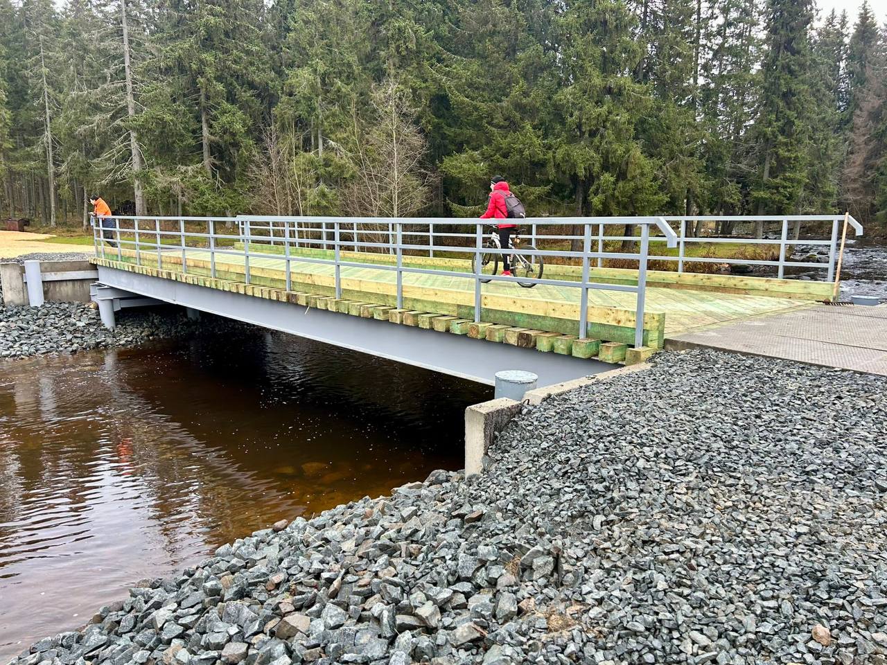 Колыхматова: Строительство нового Курганского моста полностью завершено, движение по нему открыто!