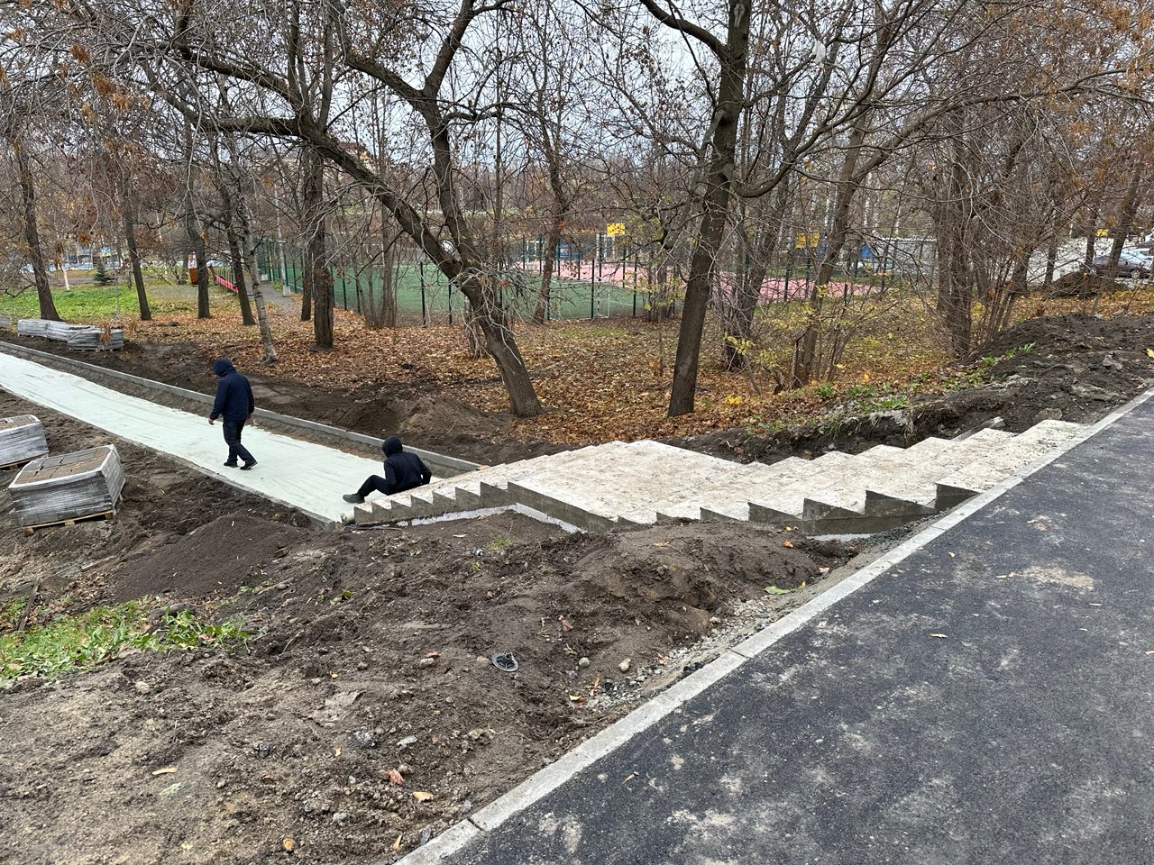 Колыхматова: Продолжаем благоустраивать Зарецкий парк Колыхматова: Продолжаем благоустраивать Зарецкий парк