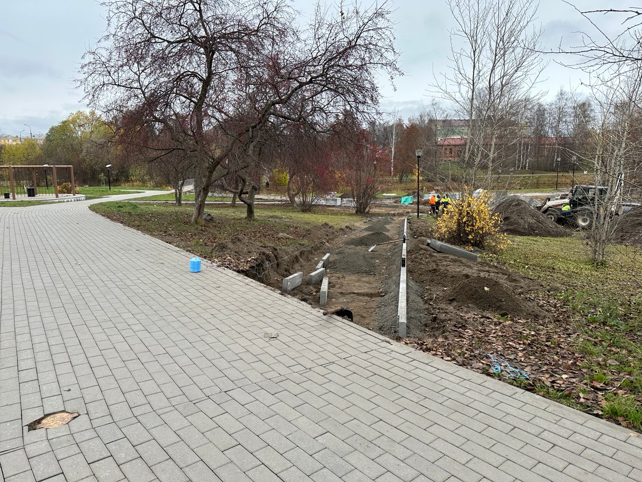 Колыхматова: Продолжаем благоустраивать Зарецкий парк Колыхматова: Продолжаем благоустраивать Зарецкий парк