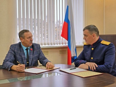 В СУ СК России по Республике Карелия заключено соглашение о взаимодействии с региональным отделением «ЮНАРМИИ»