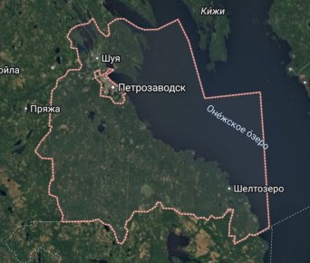 Сообщается, что в Прионежском районе Карелии разбился истребитель Су-30 ВКС