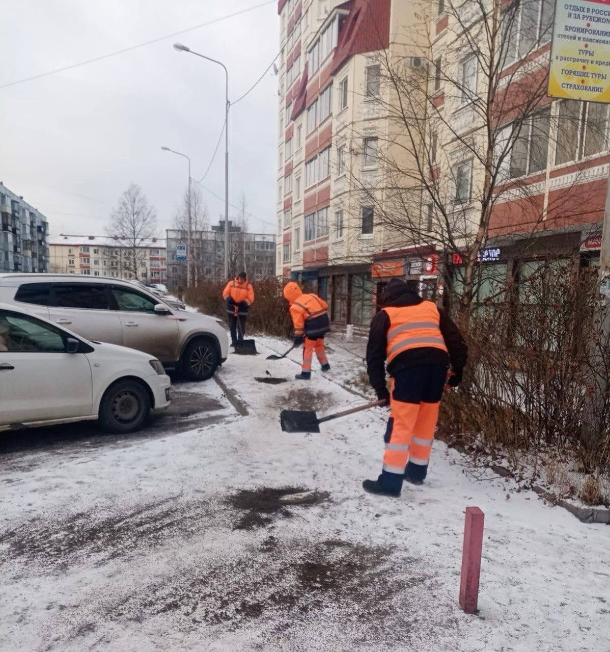 Колыхматова: Уважаемые петрозаводчане!. Работы по уборке города проводим в круглосуточном режиме Колыхматова: Уважаемые петрозаводчане!. Работы по уборке города проводим в круглосуточном режиме