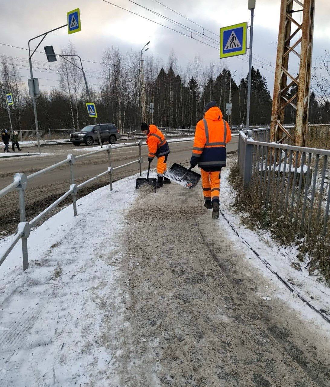 Колыхматова: Уважаемые петрозаводчане!. Работы по уборке города проводим в круглосуточном режиме Колыхматова: Уважаемые петрозаводчане!. Работы по уборке города проводим в круглосуточном режиме