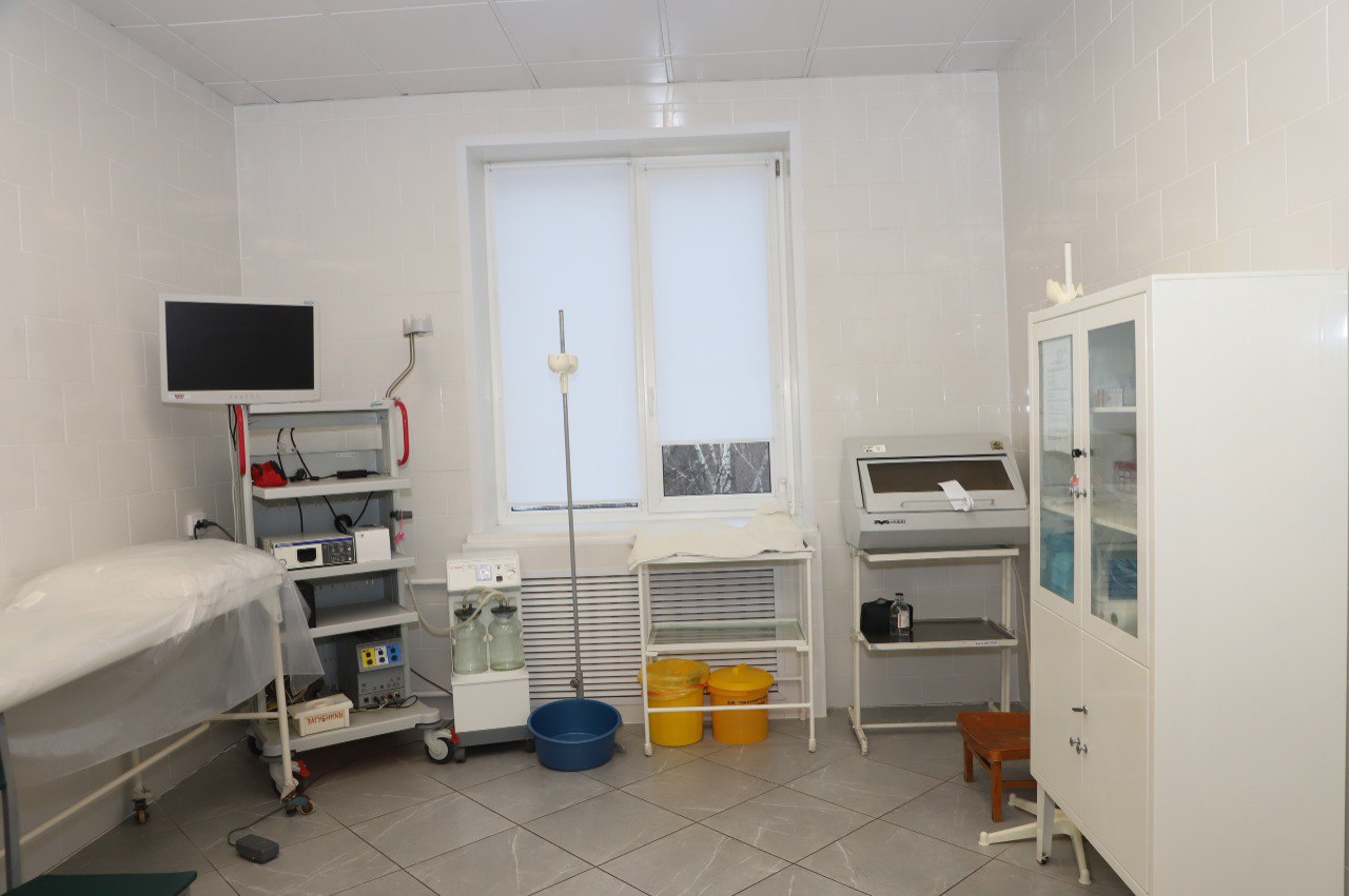 Анна Лопаткина провела встречу с главным врачом поликлиники №3 Анна Лопаткина провела встречу с главным врачом поликлиники №3