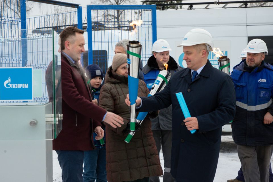 В селе Кончезеро по программе догазификации запустили газораспределительную сеть