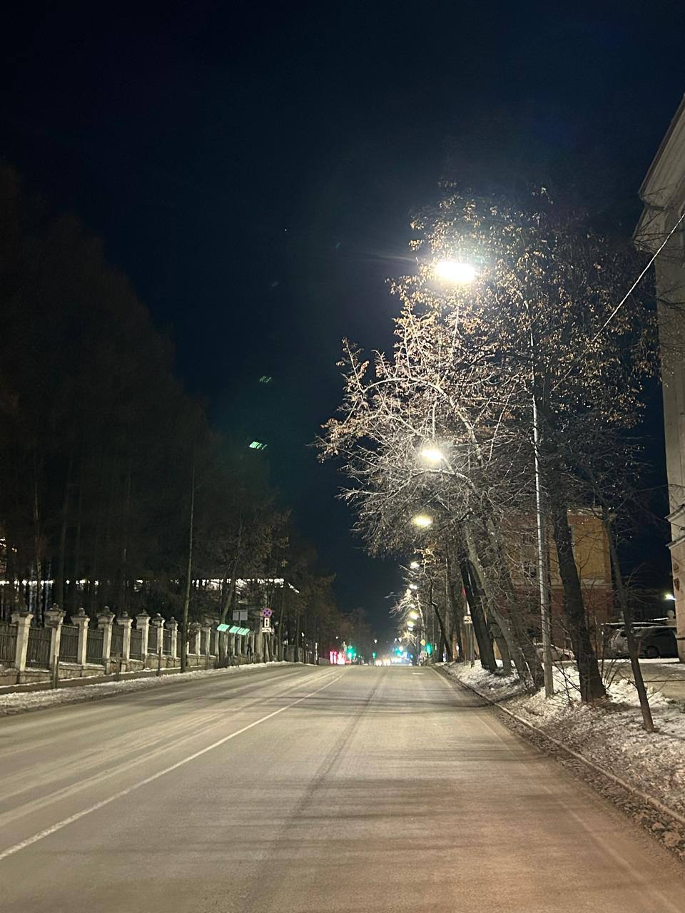 Колыхматова: Завершили работы по замене светильников на улице Гоголя — от Герцена до Красноармейской