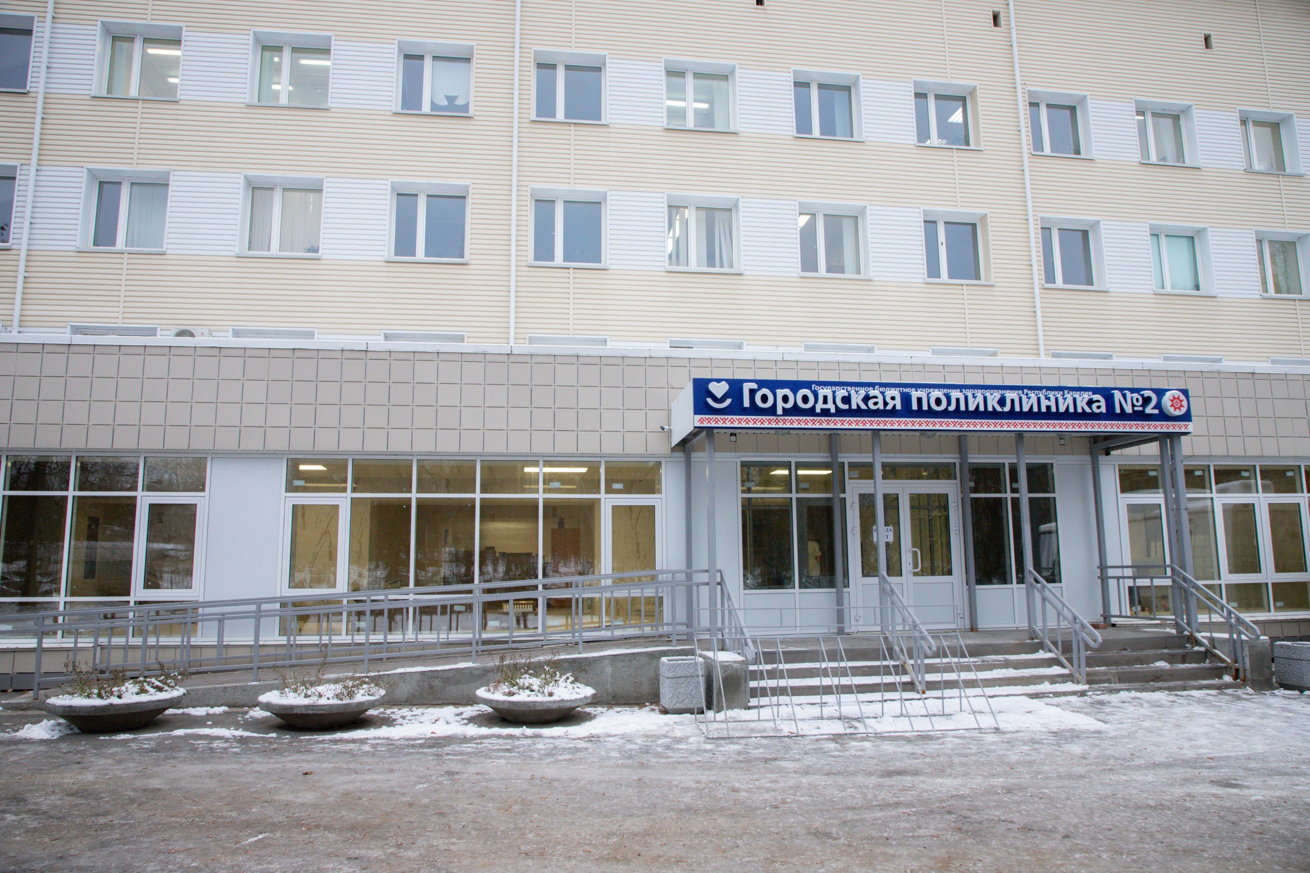 Капремонт в поликлинике №2 близится к завершению