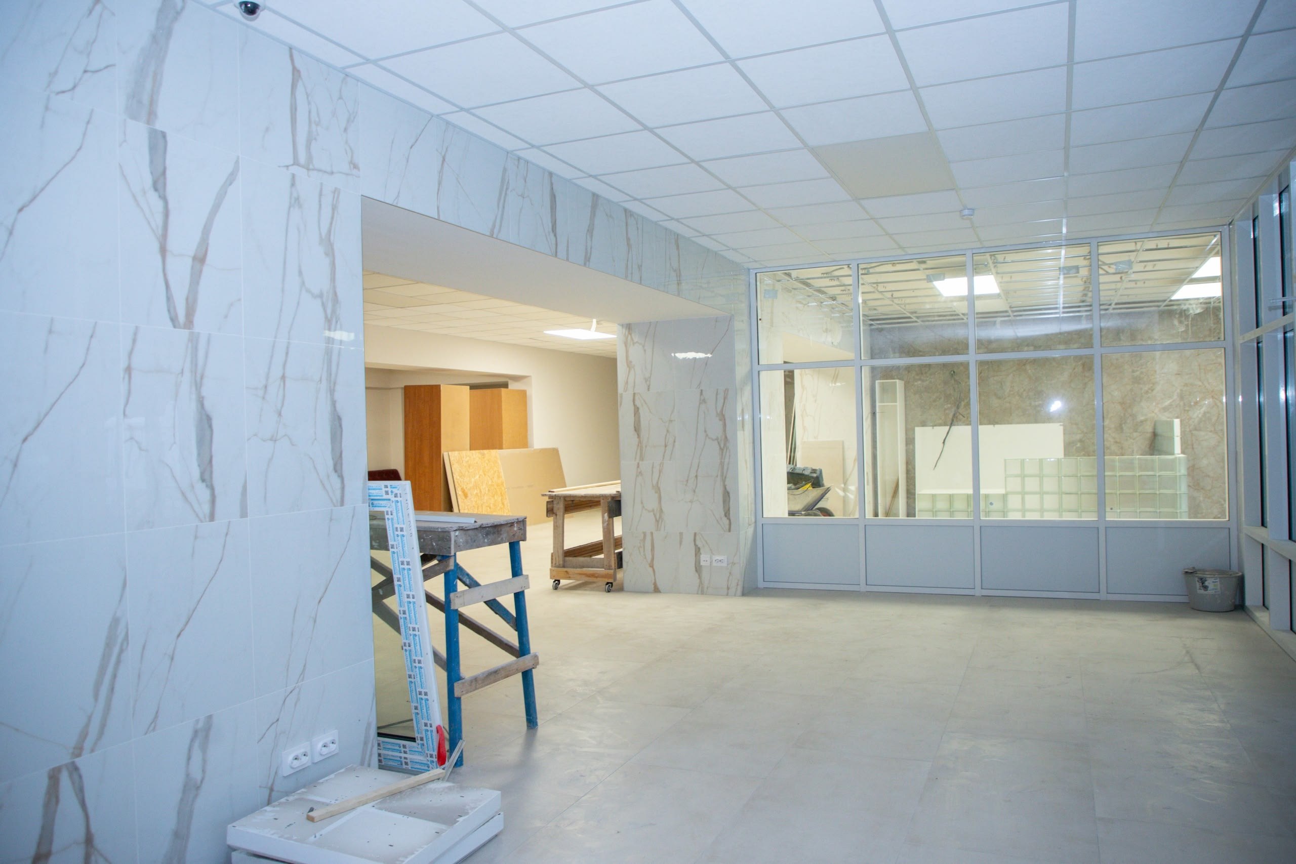 Капремонт в поликлинике №2 близится к завершению Капремонт в поликлинике №2 близится к завершению