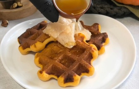 Как тыквенные вафли становятся любимым лакомством этой осени