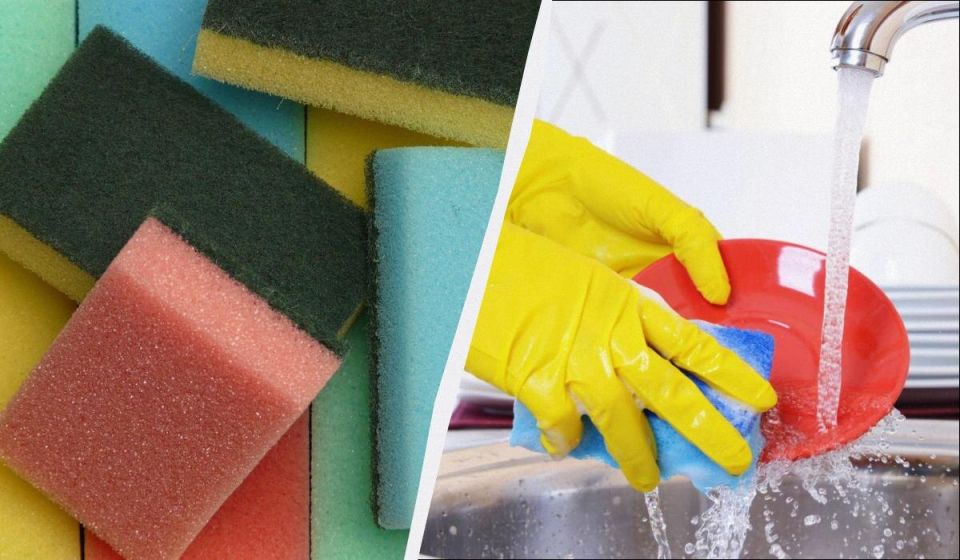 Непростая наука о цвета губок для посуды: как не ошибиться в выборе