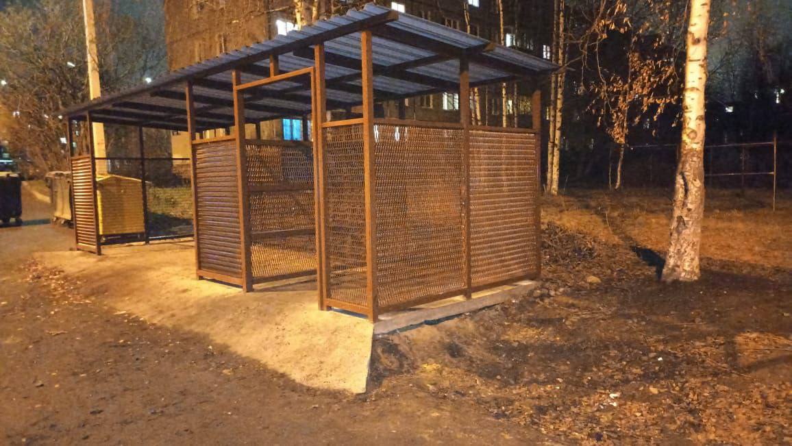 Колыхматова: Начали работу по обновлению контейнерных площадок в городе! Колыхматова: Начали работу по обновлению контейнерных площадок в городе!