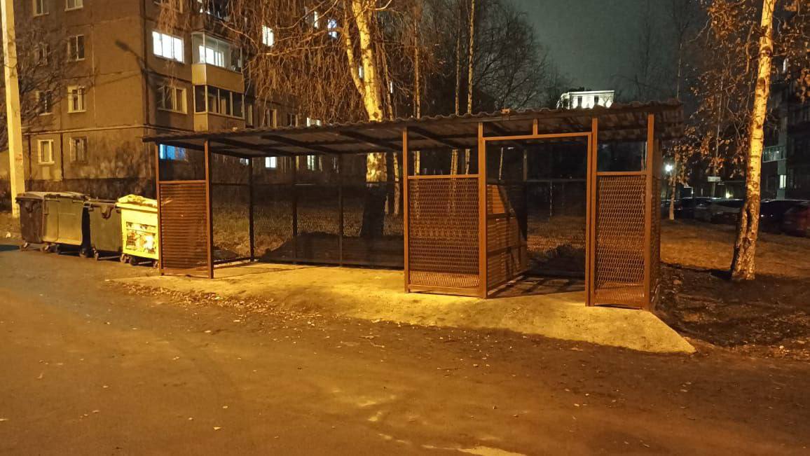 Колыхматова: Начали работу по обновлению контейнерных площадок в городе!