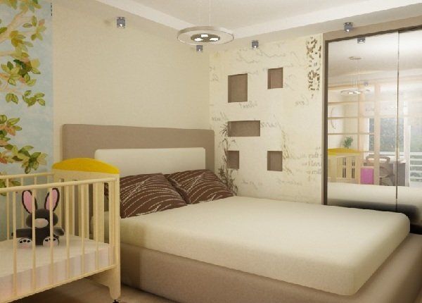 Как комфортно совместить спальню и детскую: советы для молодых родителей