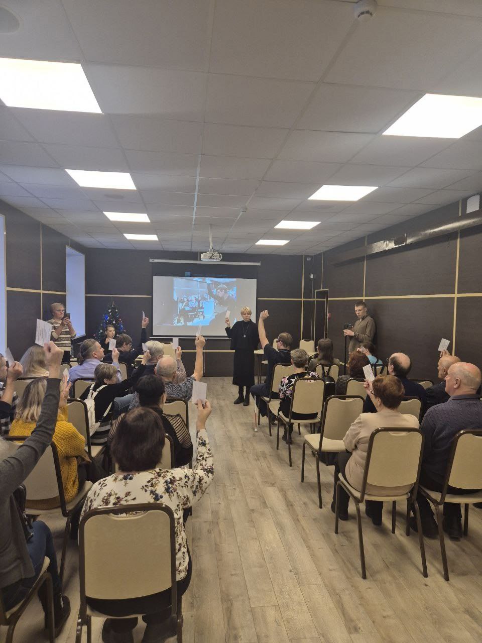 Избирком Карелии оказал методическую помощь в организации избрания руководящих органов на конференции Всероссийского общества слепых Избирком Карелии оказал методическую помощь в организации избрания руководящих органов на конференции Всероссийского общества слепых