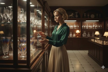 Как наслаждаться шопингом в магазине хрусталя