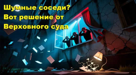 Новые возможности для соседей: как избавиться от шумных квартирантов
