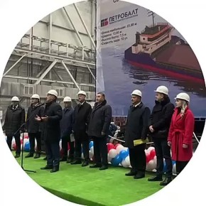 Колыхматова: Сегодня на Онежском судоремонтном-судостроительном заводе происходит закладка киля двух самоходных грунтоотвозных шаланд