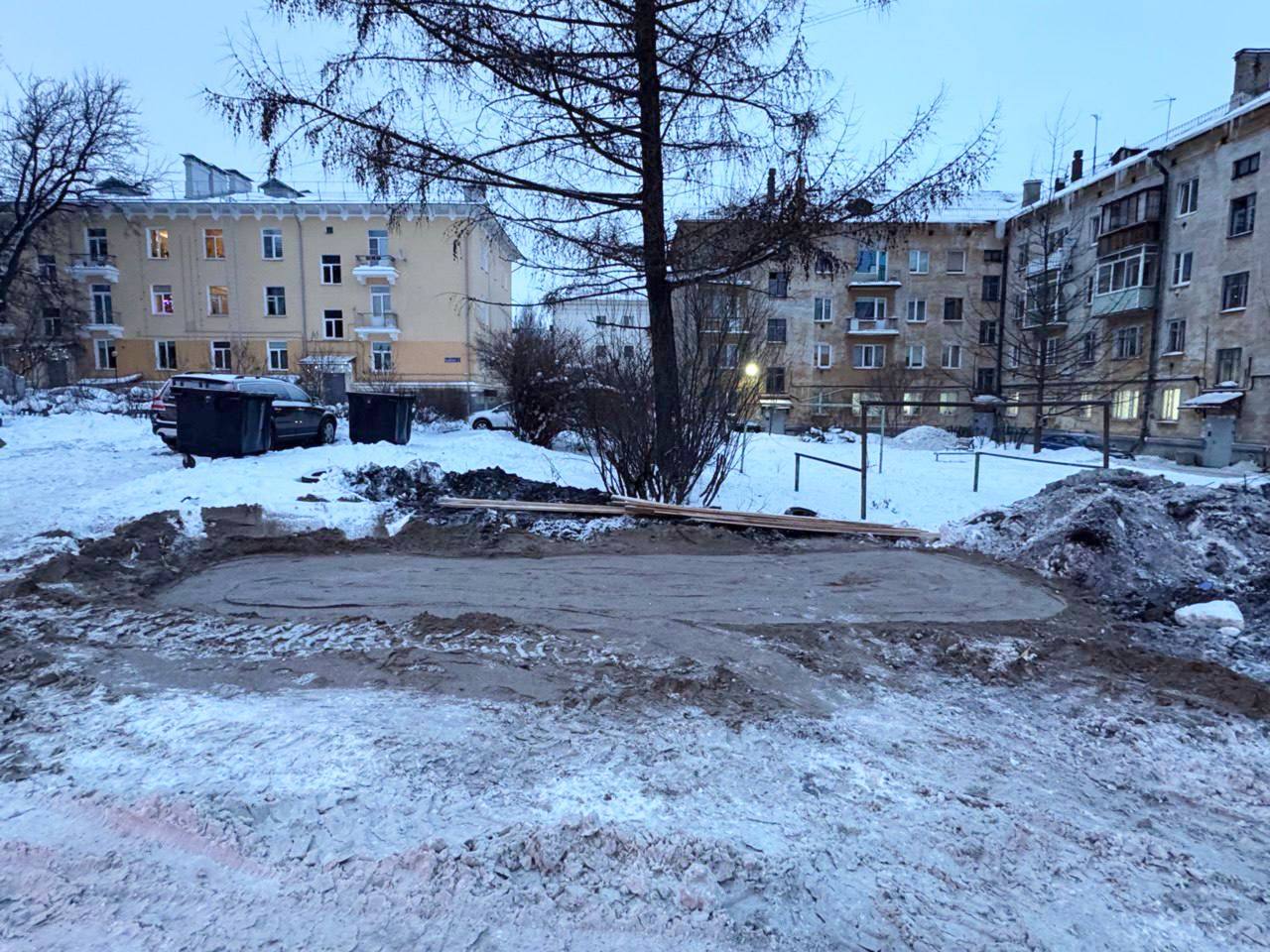 Колыхматова: Готовим основания под новые контейнерные площадки!