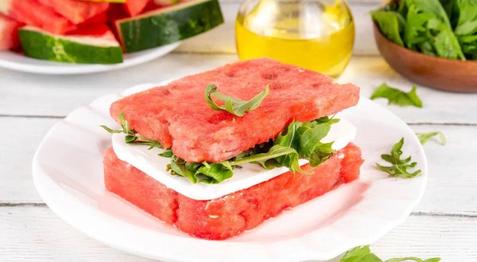 Арбузный сэндвич: новый тренд на кухне