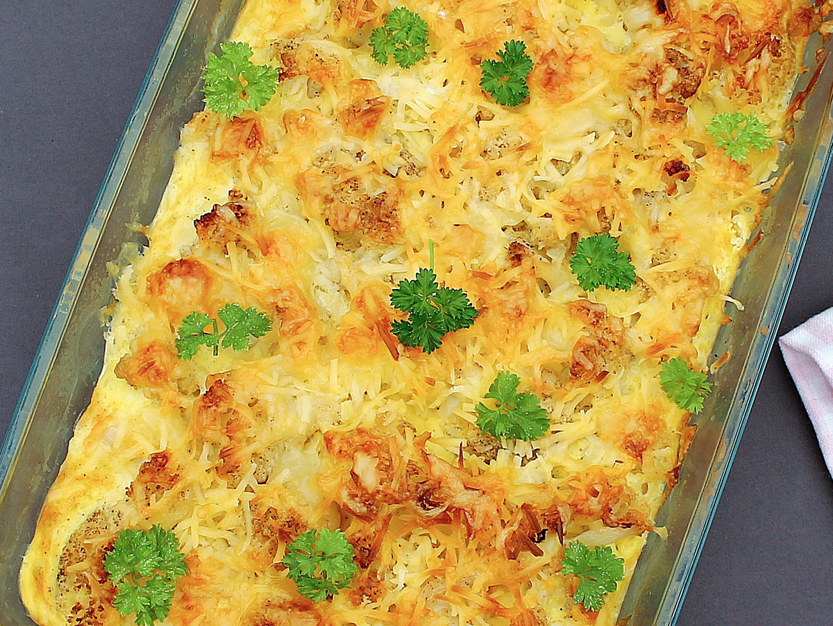 Приготовьте запеканку: хрустящая корочка и нежные овощи без заморочек