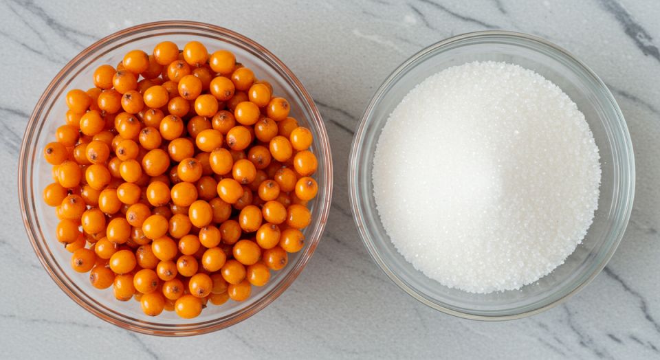 Солнечное варенье: как приготовить облепиху с сахаром на зиму