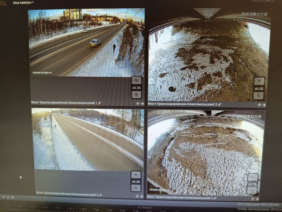 Колыхматова: Продолжаем монтировать систему видеонаблюдения на мостах и путепроводах Петрозаводска