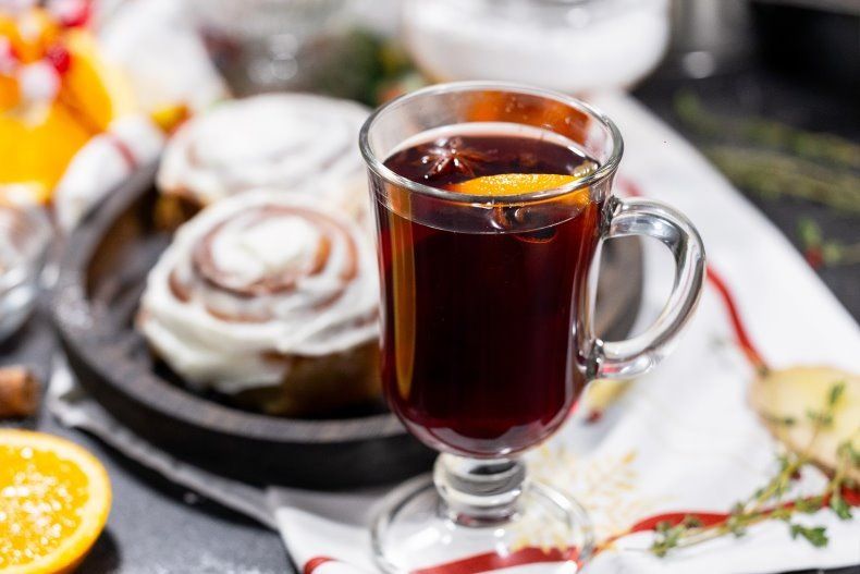 Ароматный безалкогольный глинтвейн для зимнего уюта