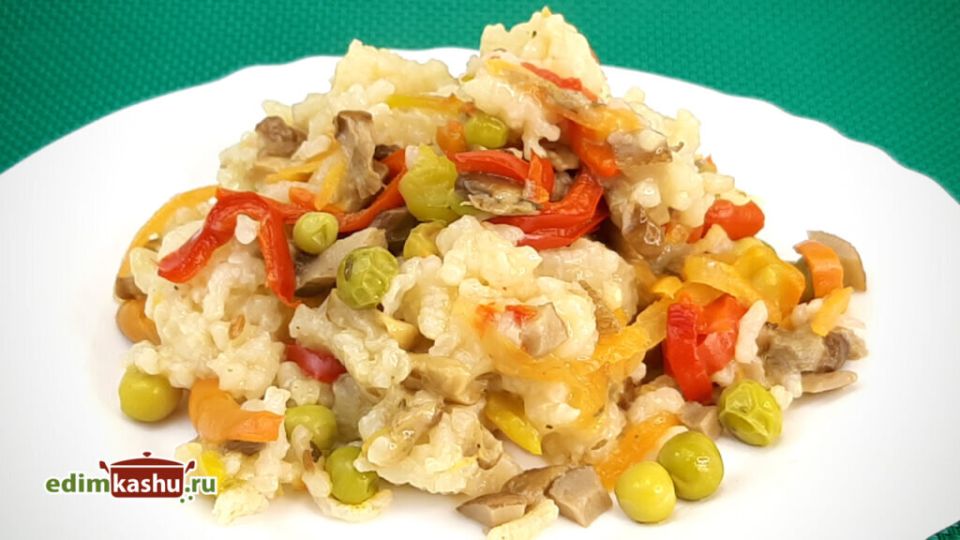 Плов с грибами: быстрое и сытное блюдо для любой трапезы