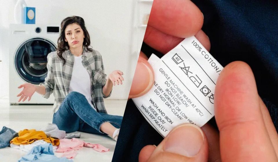 Как расшифровать значки на одежде для стирки и зачем они нужны