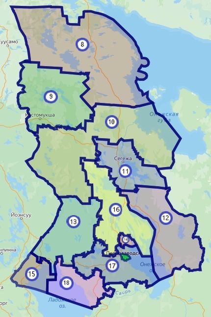 Карта вашего голоса: как формируются избирательные округа к выборам депутатов Законодательного Собрания Республики Карелия в 2026