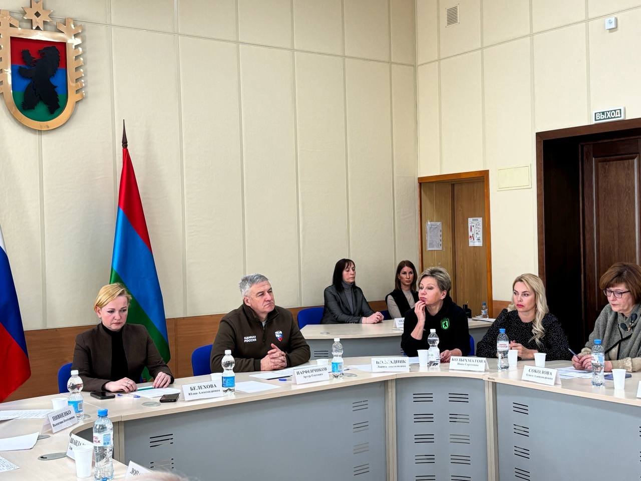 Колыхматова: Сегодня принимаю участие во встрече с Юлией Белеховой, руководителем Комитета семей воинов Отечества