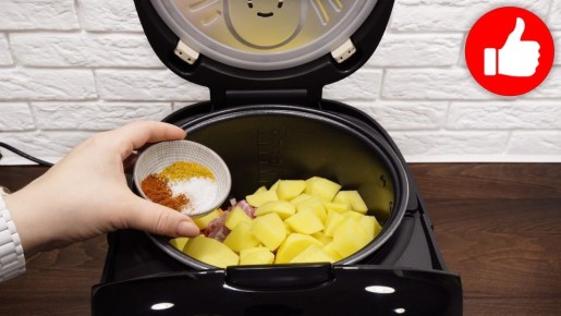 Как приготовить вкусное жаркое с курицей в мультиварке