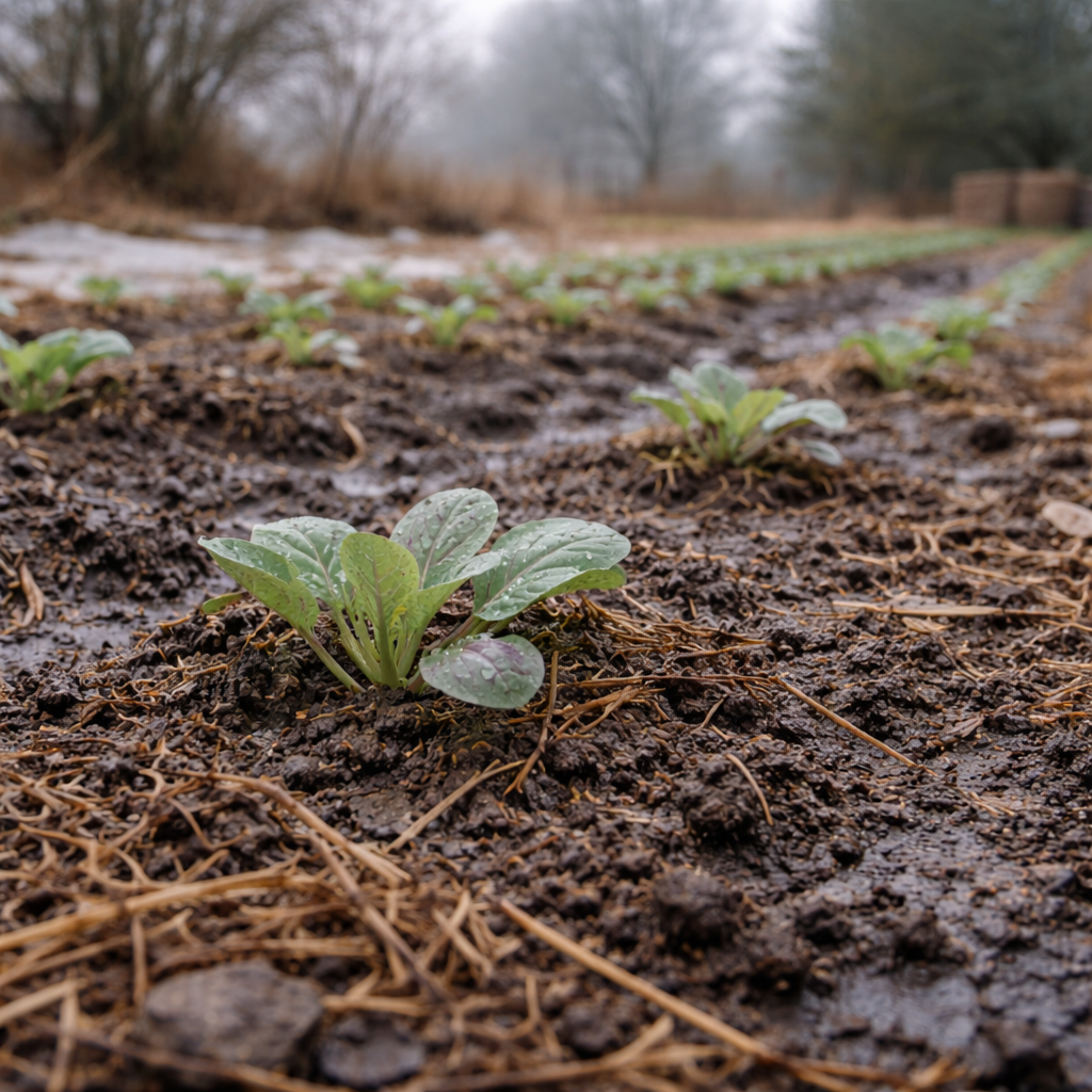 Как холодная почва влияет на усвоение удобрений растениями