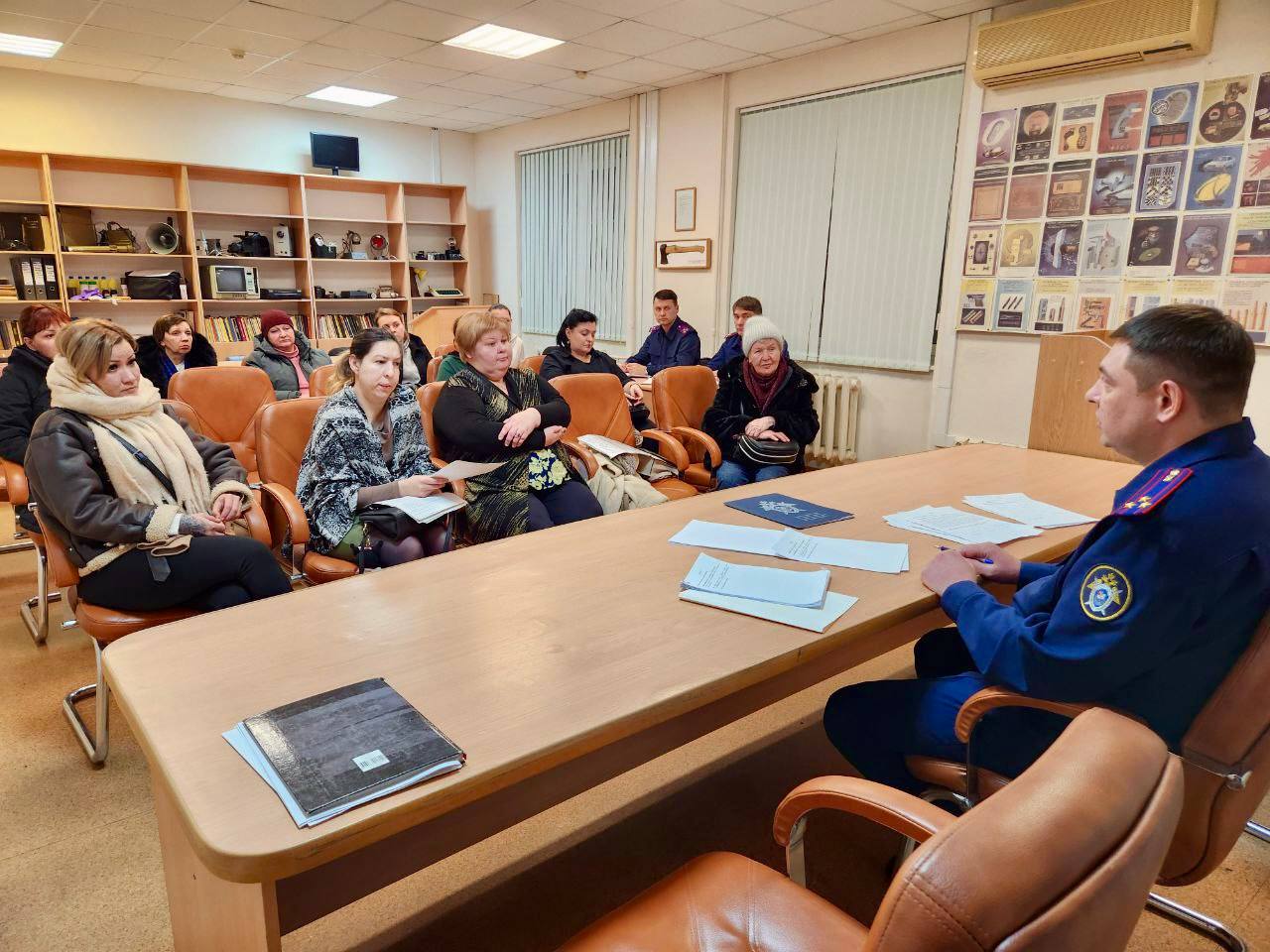Руководитель следственного управления провел личный прием граждан в Петрозаводске Руководитель следственного управления провел личный прием граждан в Петрозаводске