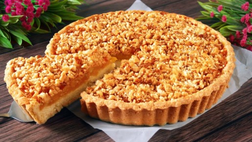 Вкусный абрикосовый пирог с песочным тестом и хрустящей корочкой