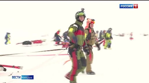 Сегодня в Петрозаводске стартовал марафон по сноу-кайтингу «Транс-Онего 2026»