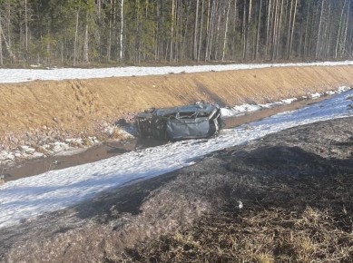 Жесткое ДТП произошло вчера утром на 457 км федеральной автодороги А-121 в Пряжинском районе