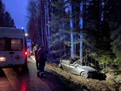 ДТП унесло жизни двух человек в Медвежьегорском районе
