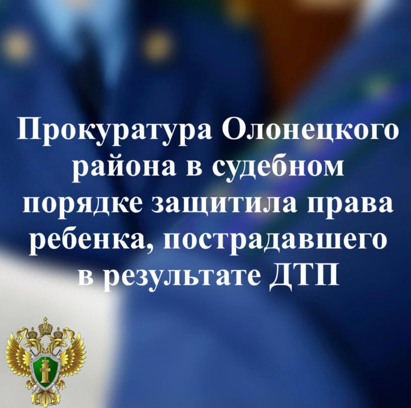 Прокуратура Олонецкого района по обращению законного представителя несовершеннолетнего провела проверку по факту причинения ребенку телесных повреждений